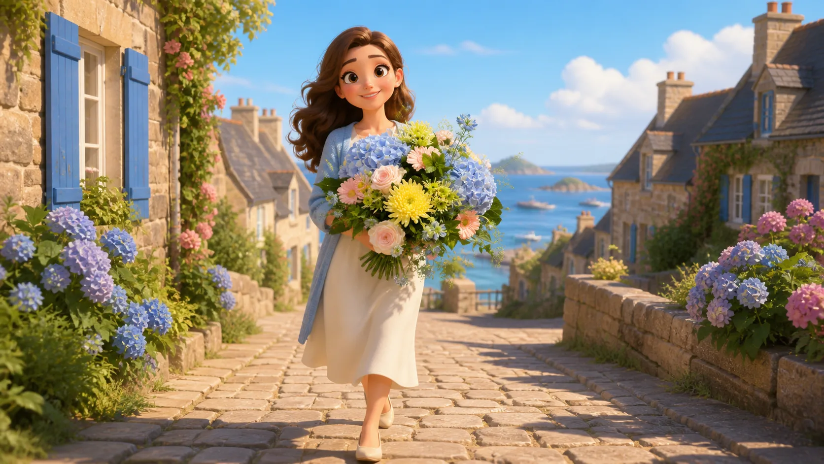 Illustration du bouquet Bretagne Céleste