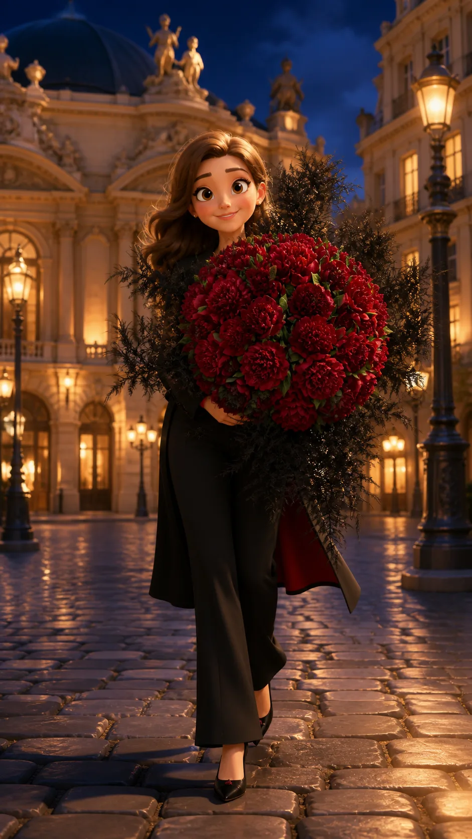 Illustration du bouquet Diba, création de saison Maison GOL