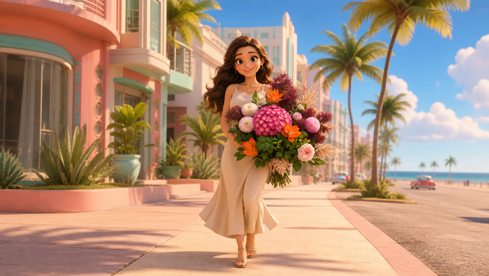 Illustration du bouquet Miami