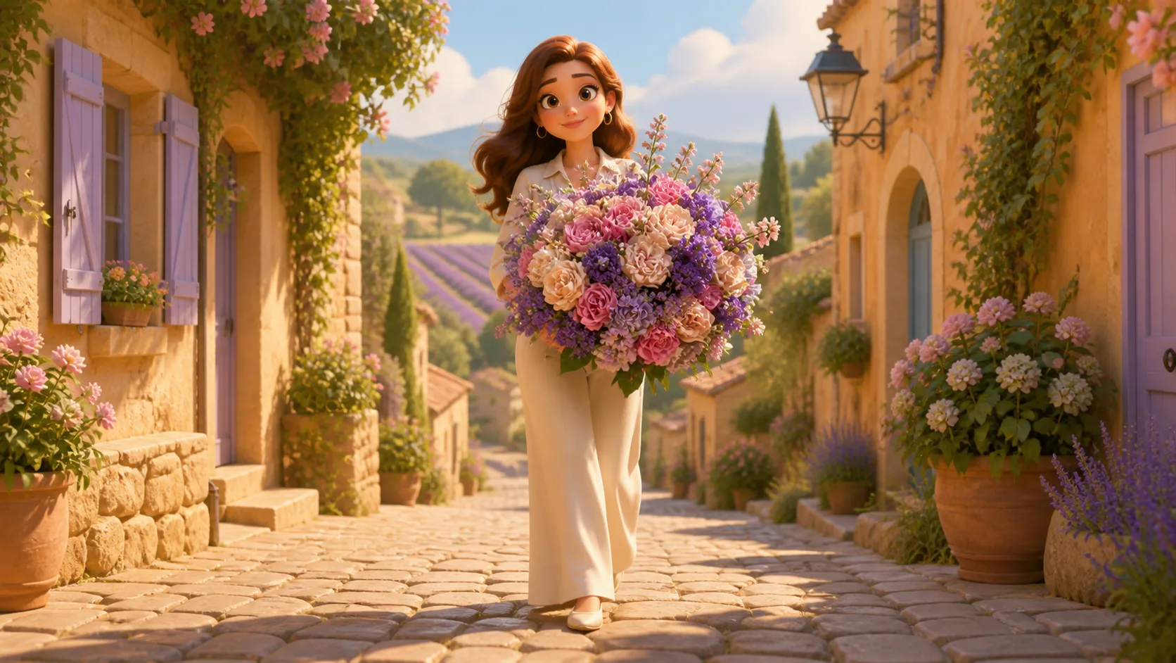 Illustration du bouquet Provence Rosée