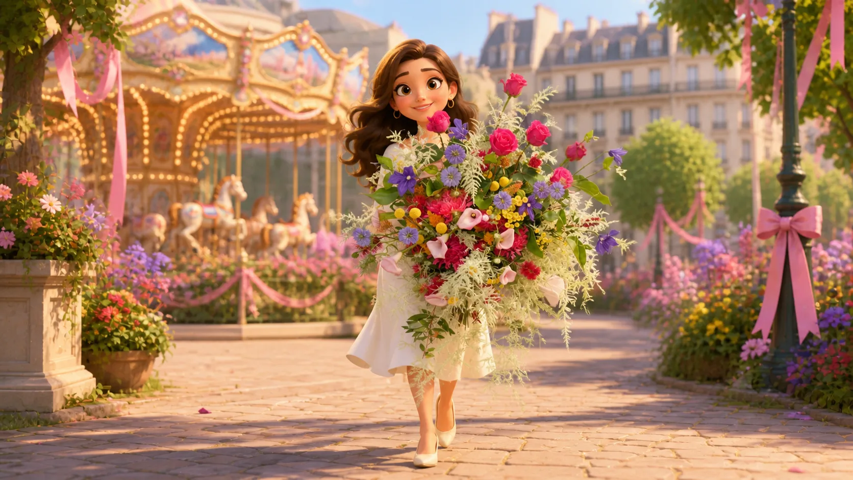 Illustration du bouquet Raha