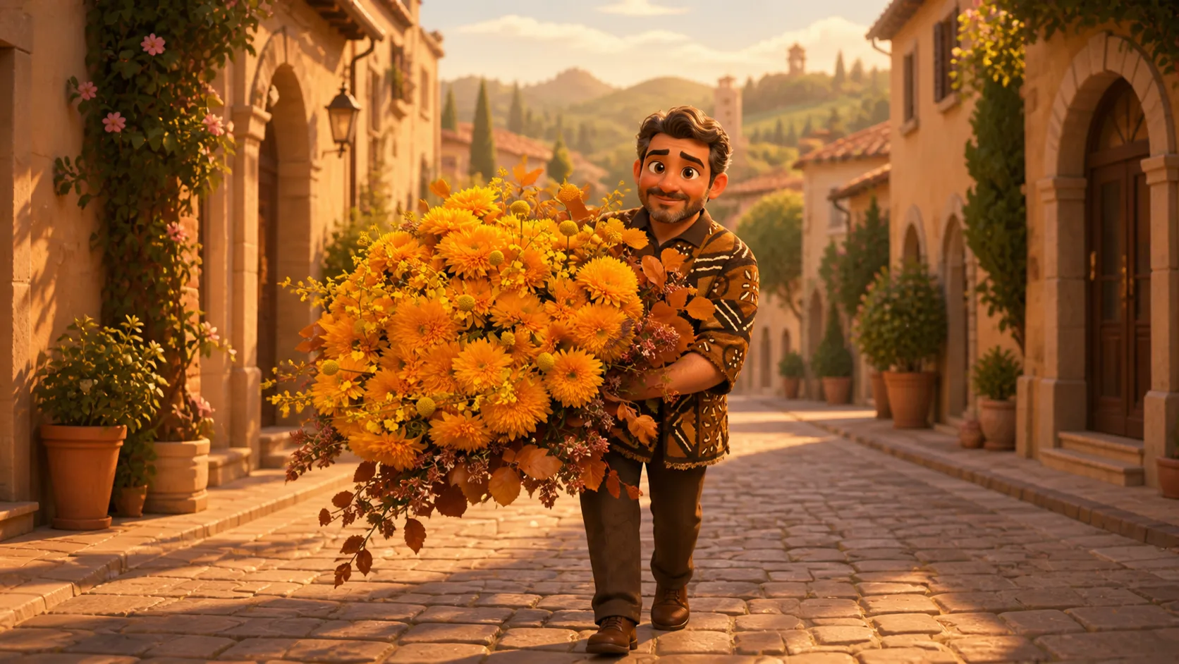 Illustration du bouquet Toscane