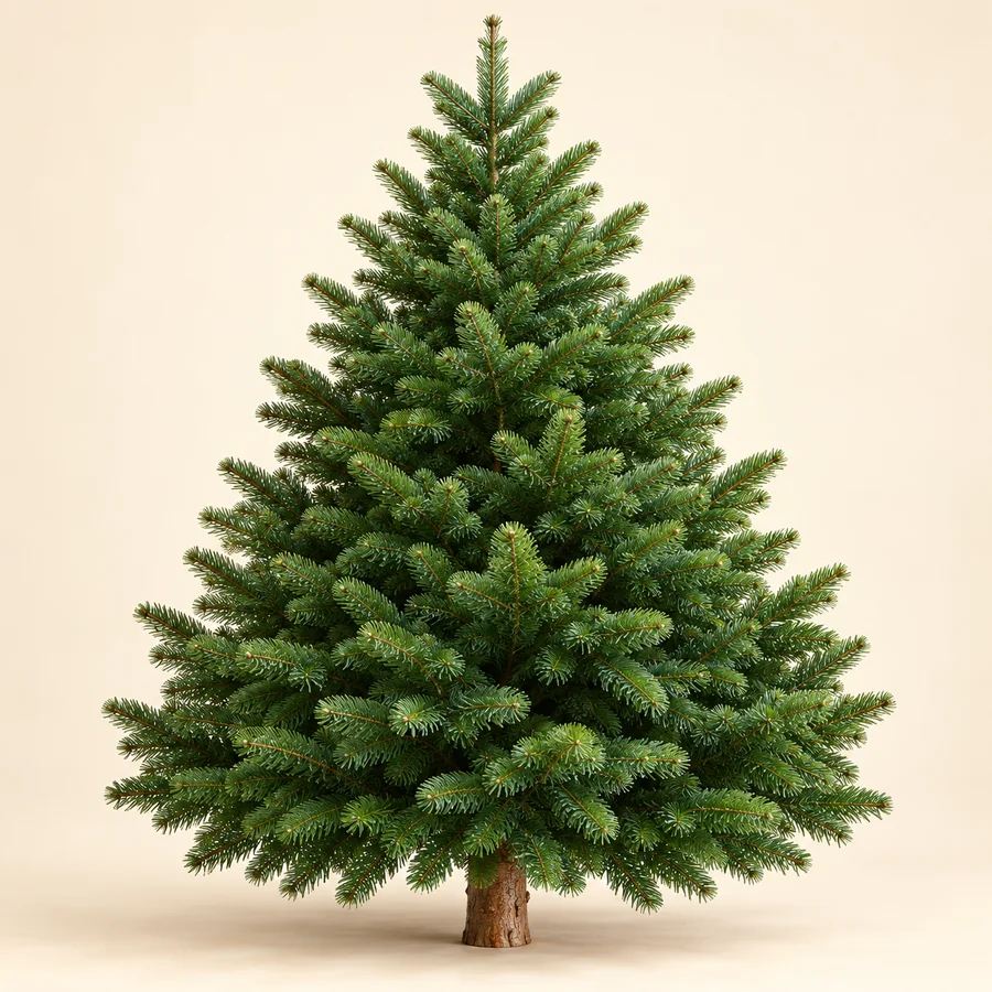 Illustration d’un sapin Nordmann Maison GOL